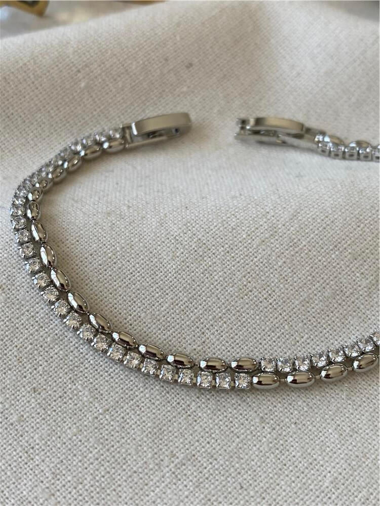 İkili Kapsül Detaylı Suyolu Bileklik