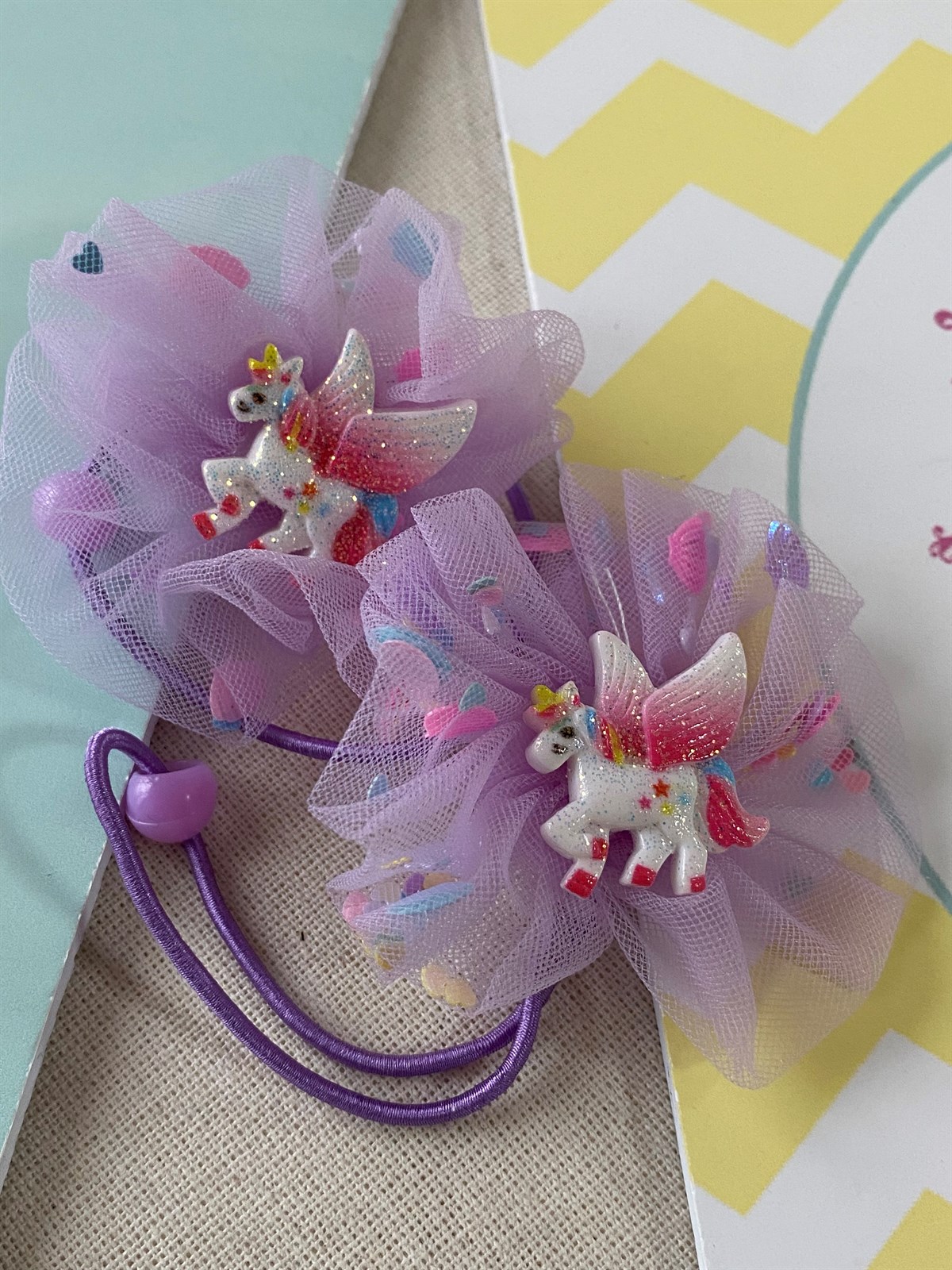 İkili Unicorn Mor Toka
