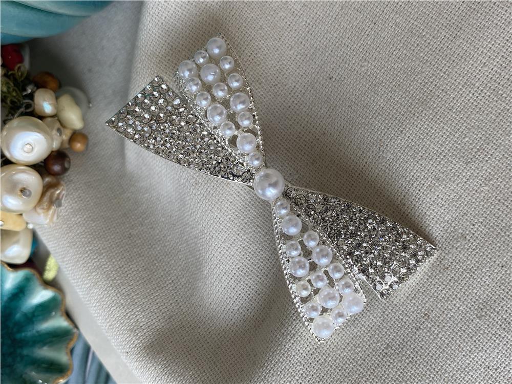 İncili Silver Fiyonk Toka