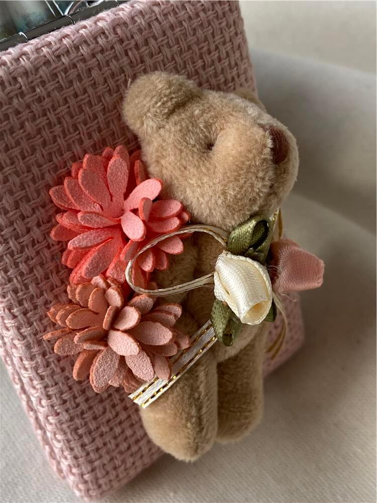 Kahverengi Ayıcık Çiftli Ayna