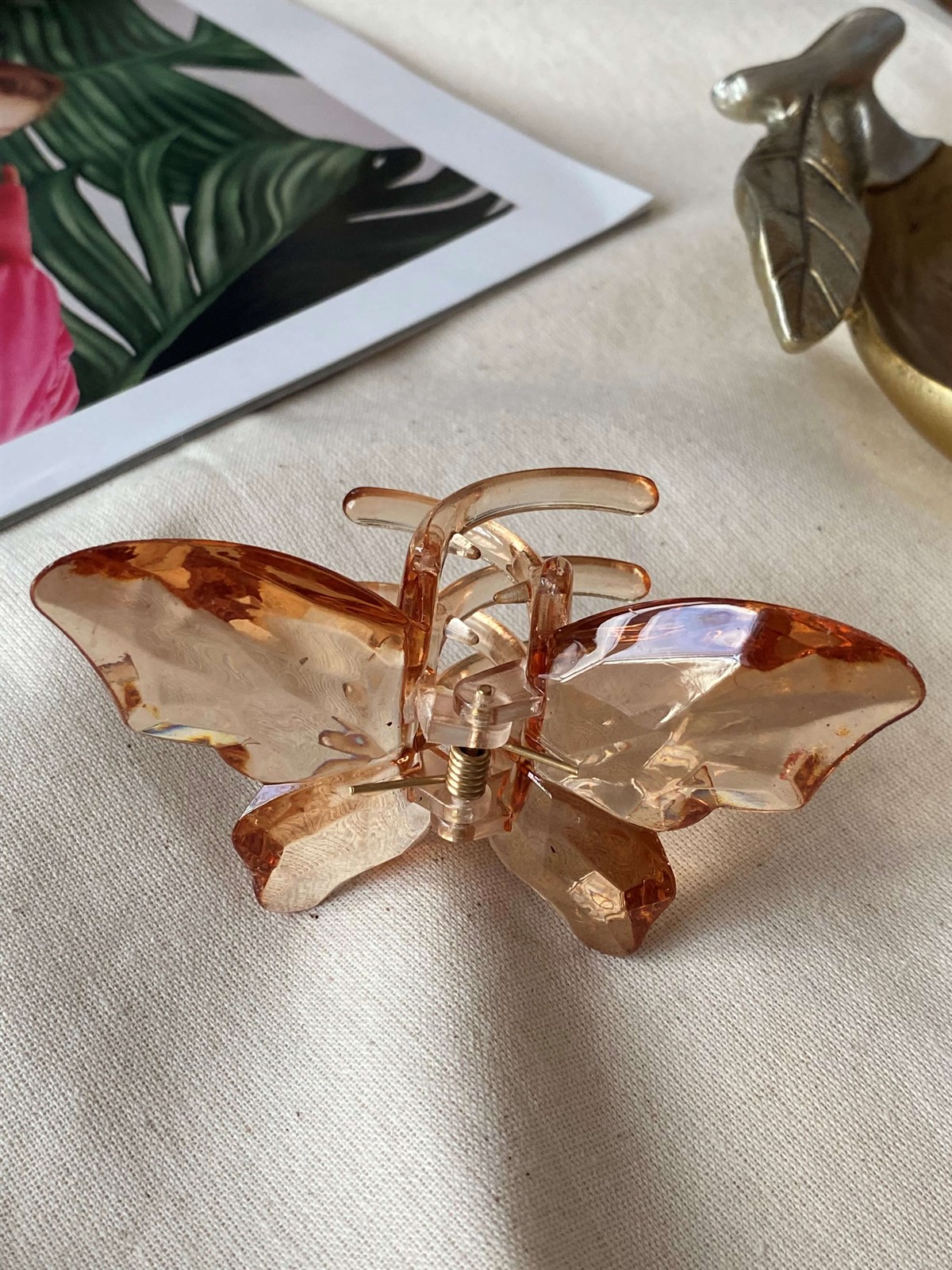 Brown Butterfly Buckle