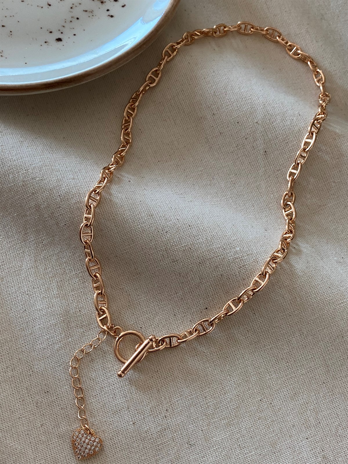 Heart Snap Necklace