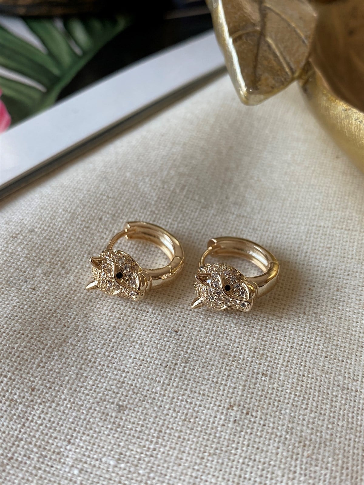 Tiger Earrings
