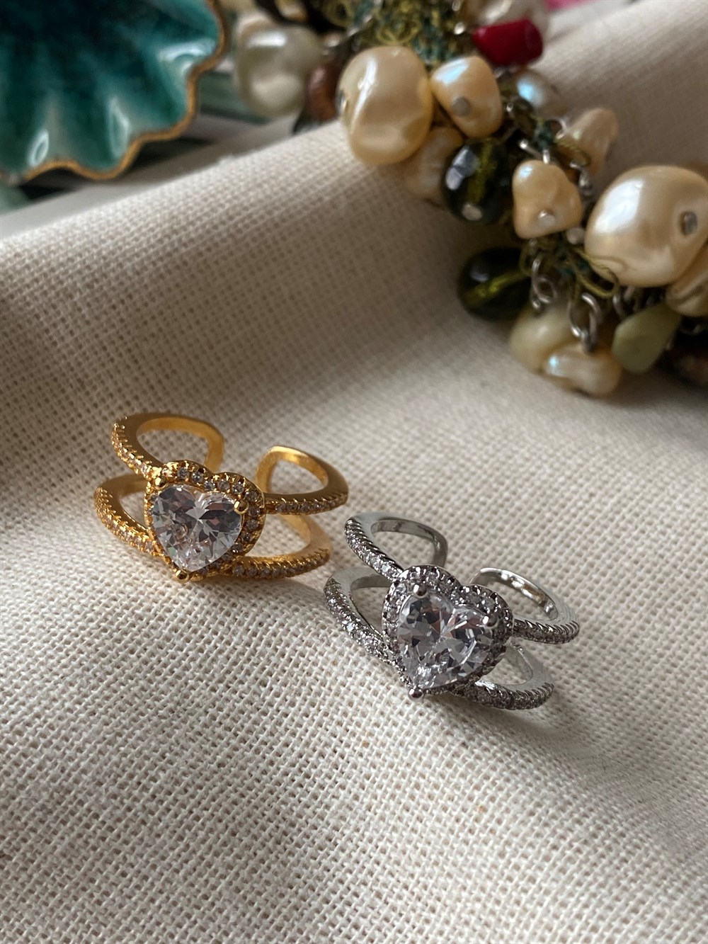 Kristal Kalp Yüzük 