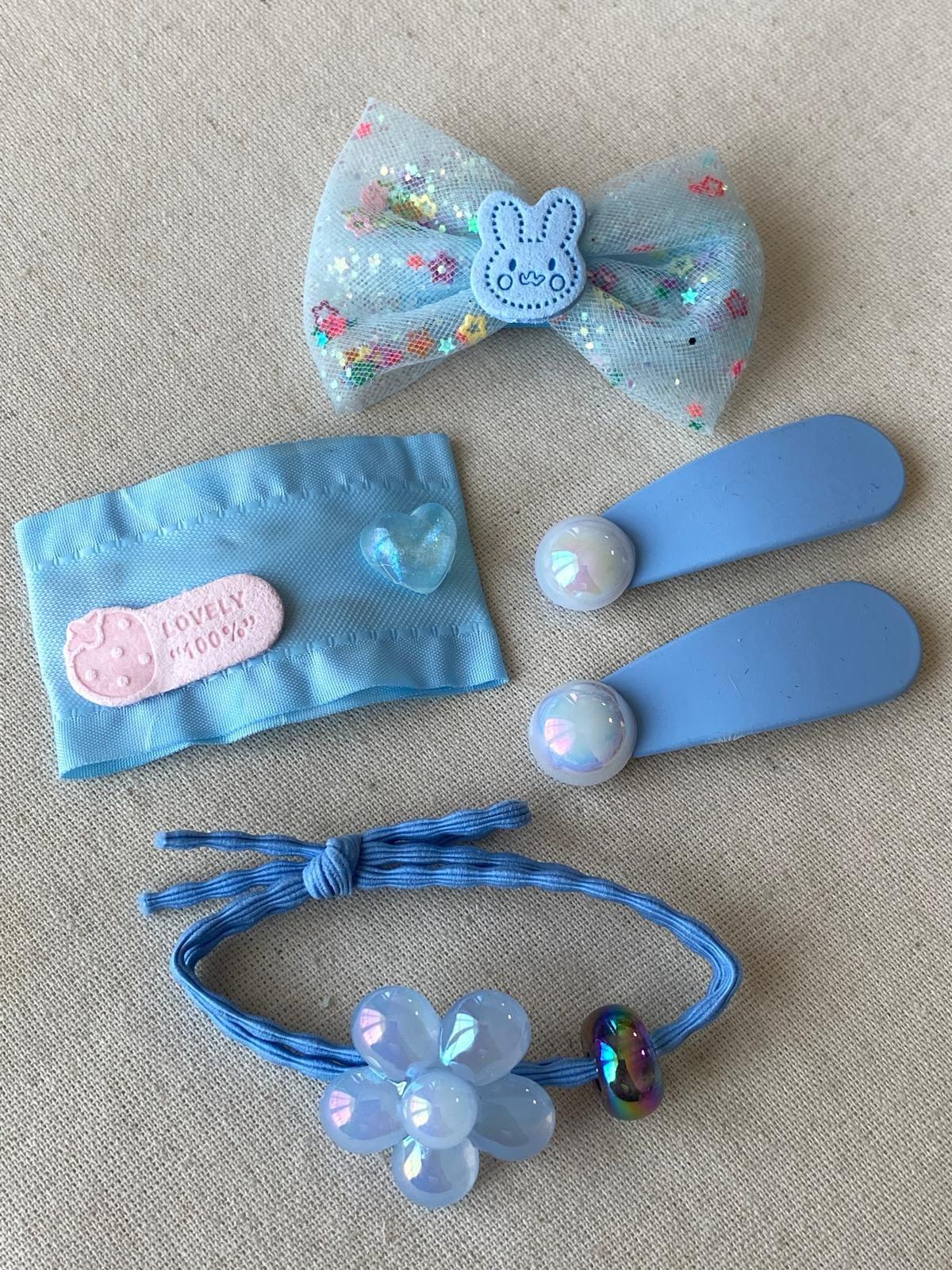 Mavi İncili Toka Seti 