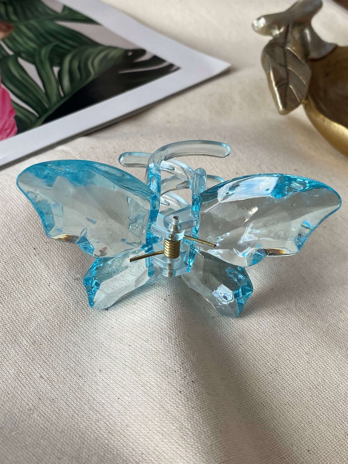 Blue Butterfly Buckle