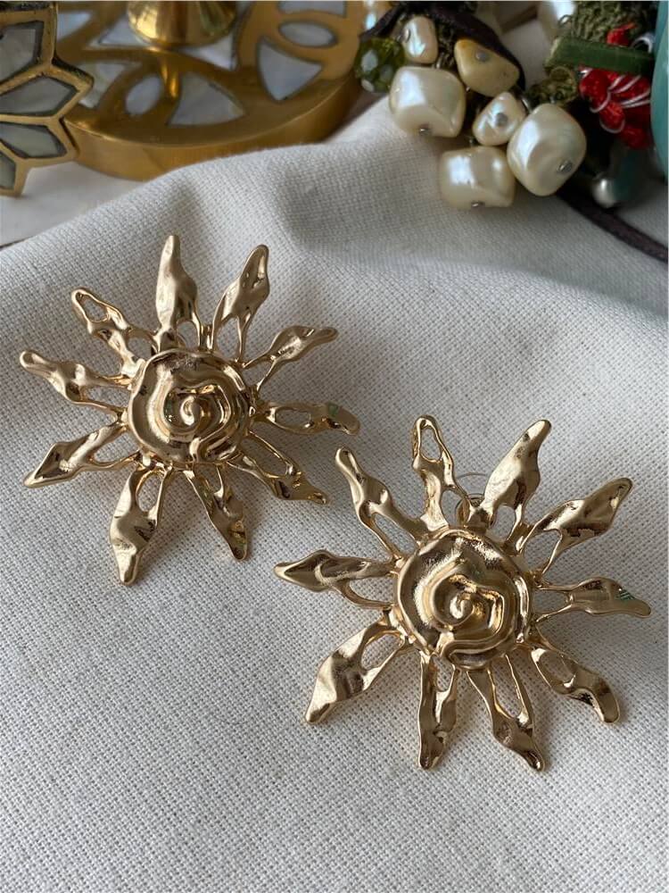 Metal Güneş Küpe