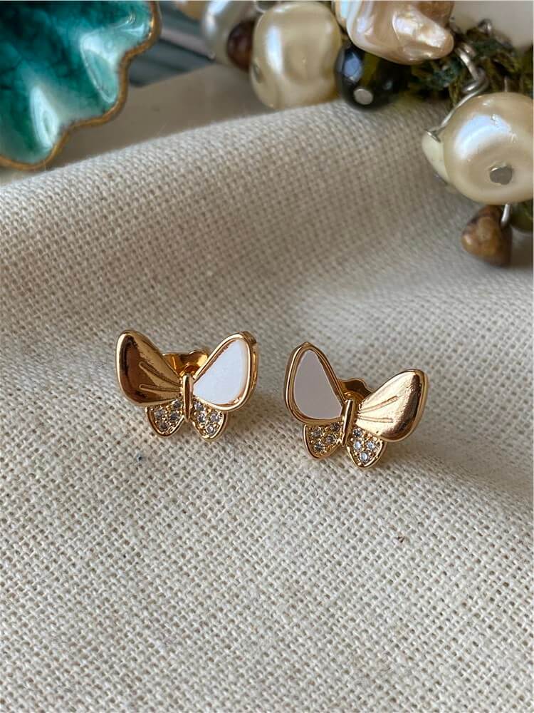 Mini Butterfly Küpe