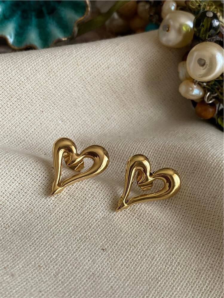 Mini Kalp Küpe