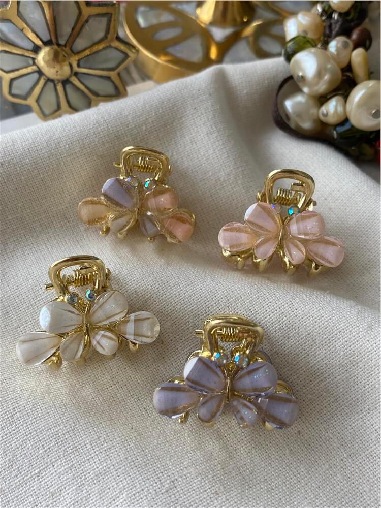 Mini Kelebeklı Mandal Toka