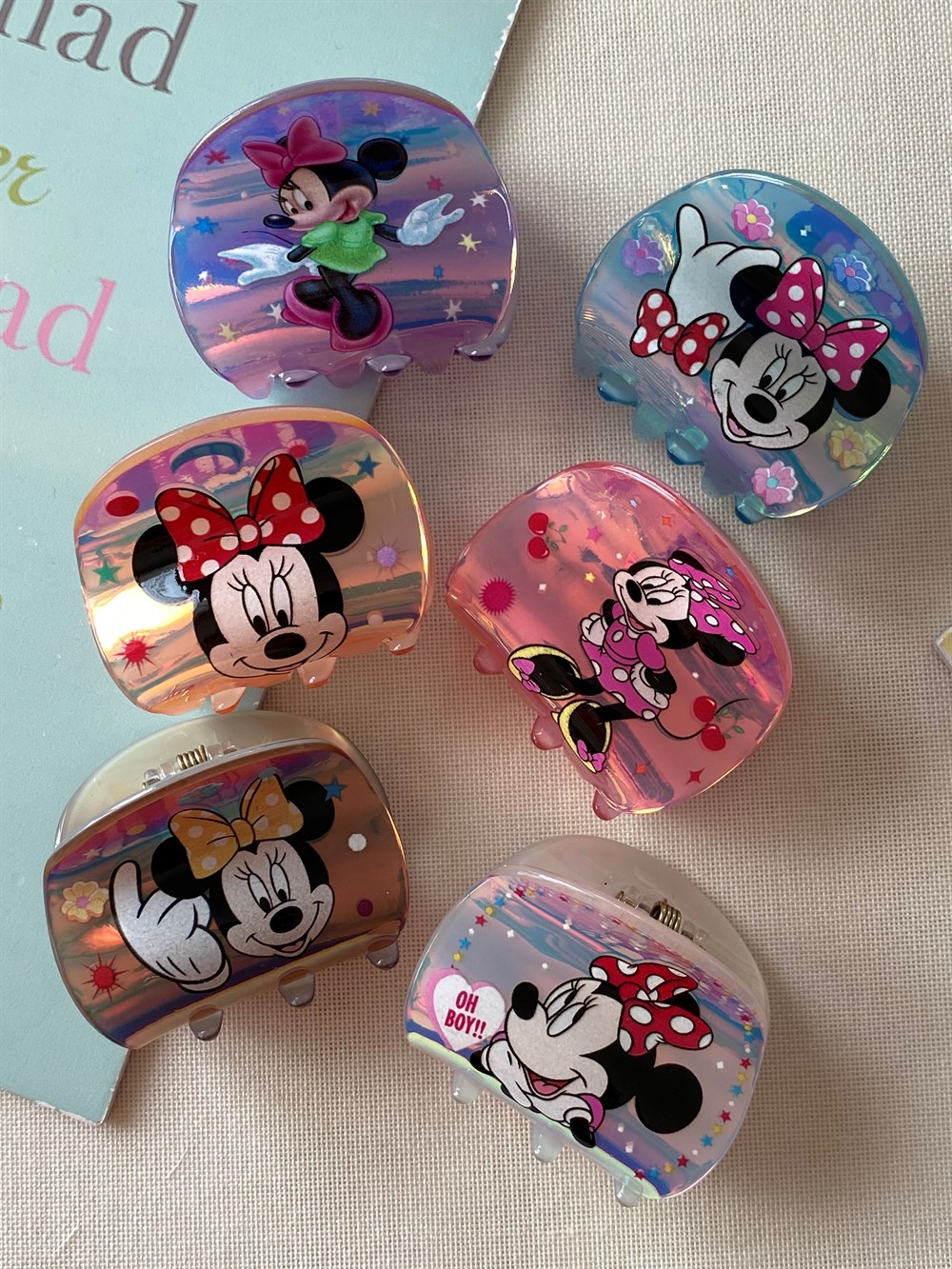 Minnie Mouse Mandal Toka