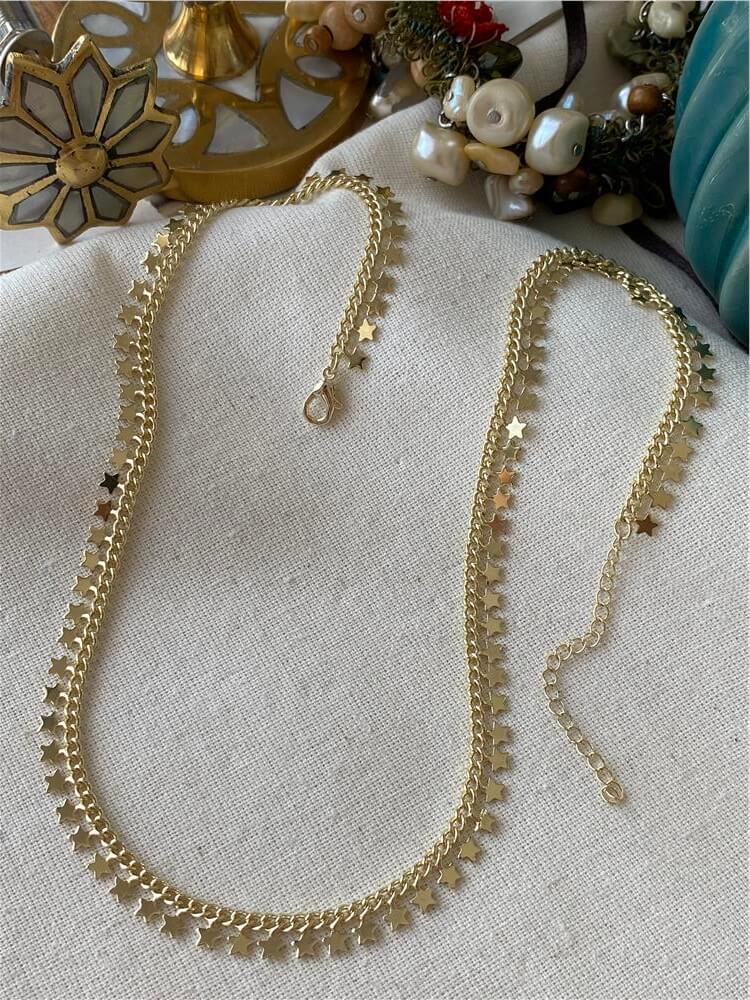 Özel Seri 14K Mini Yıldızlı Kolye