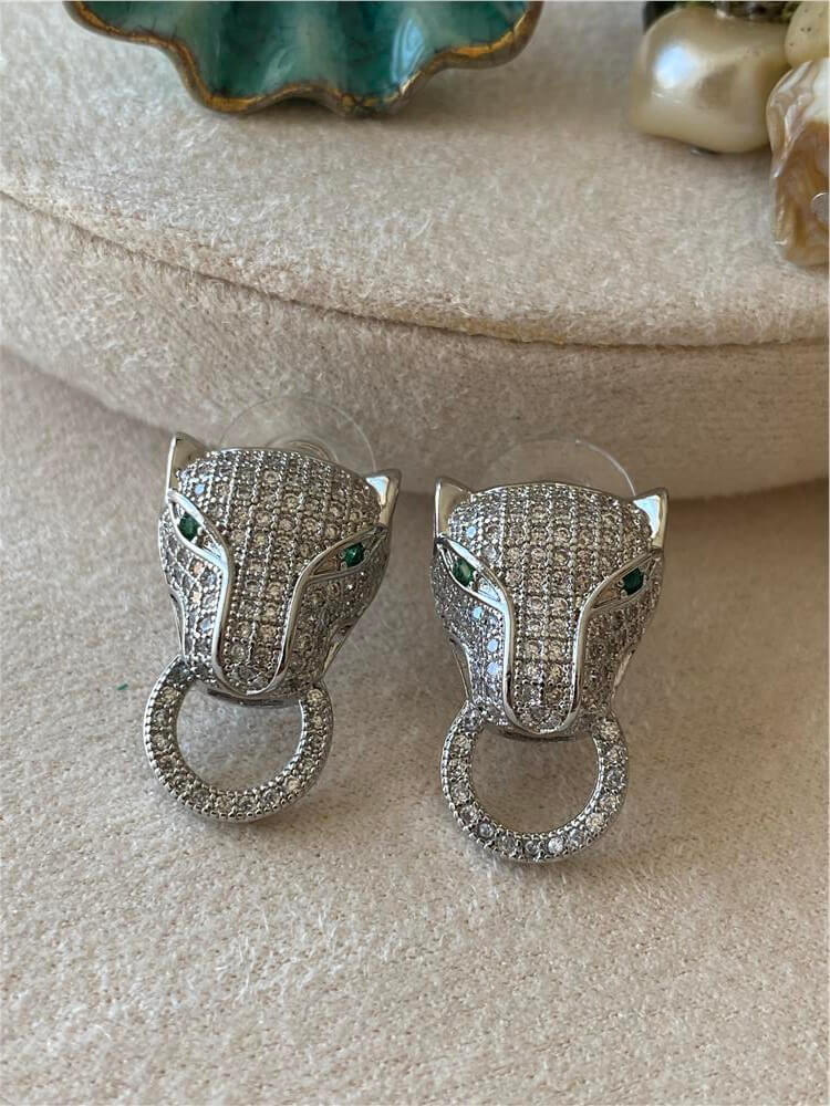 Özel Seri Kaplan Küpe