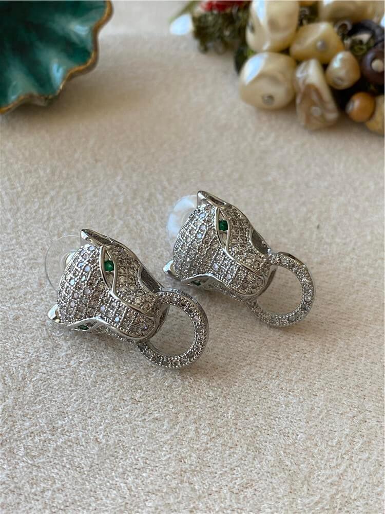 Özel Seri Kaplan Küpe