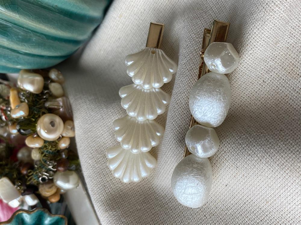 Pearl&Shell İkili Set Toka