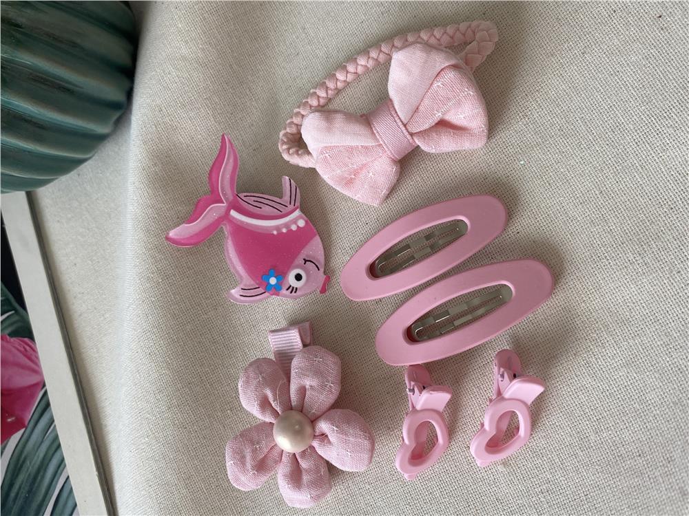 Pembe Balık Toka Seti