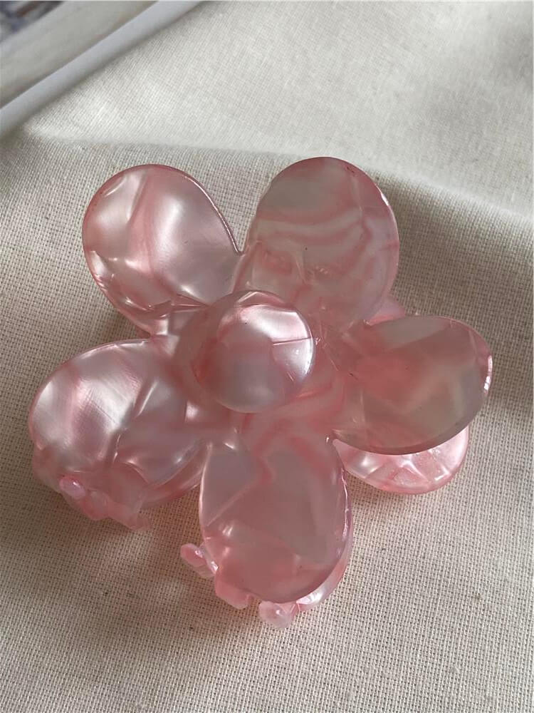 Pembe Çiçek Toka