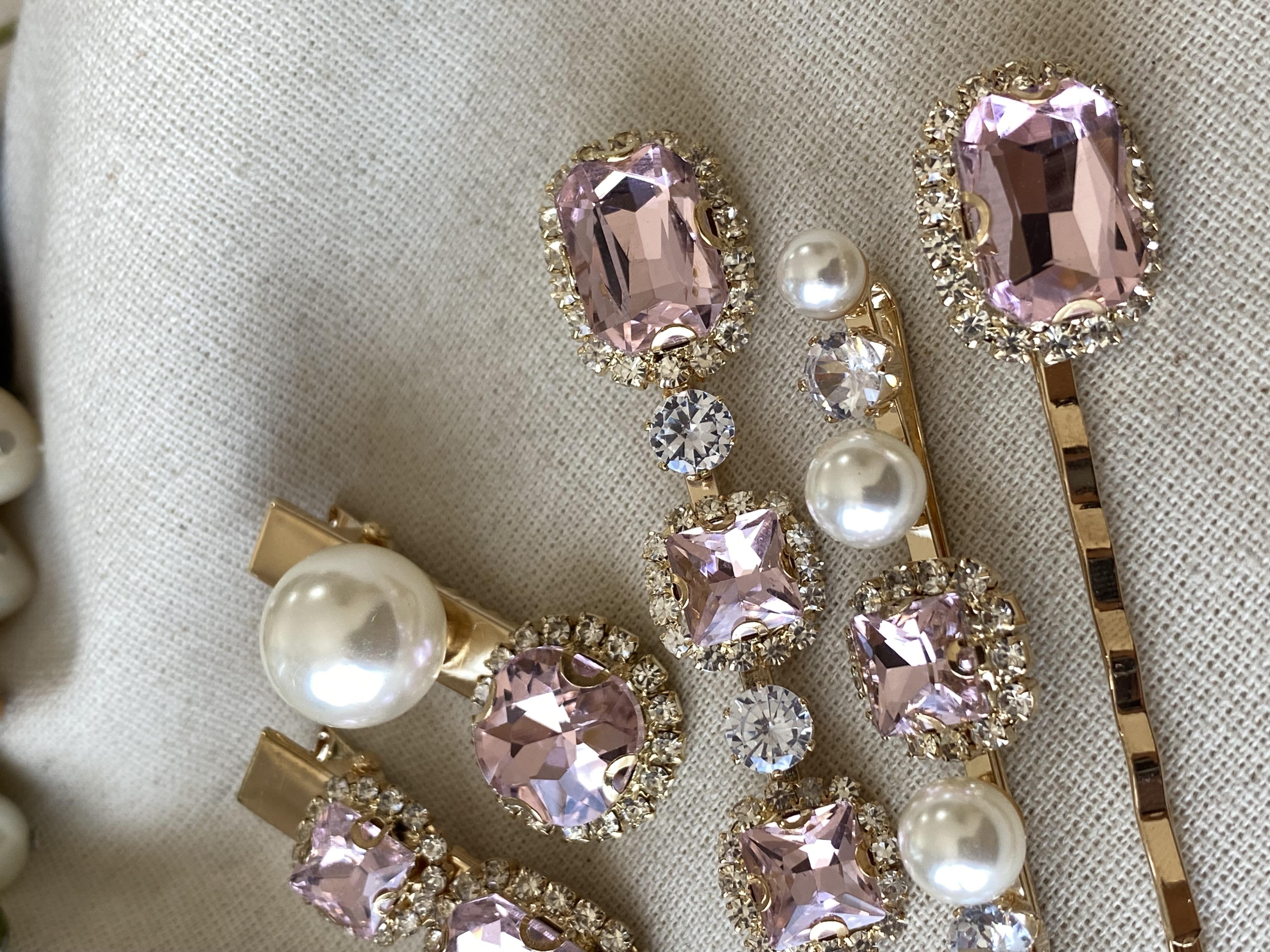 Pembe Kristal Set Toka