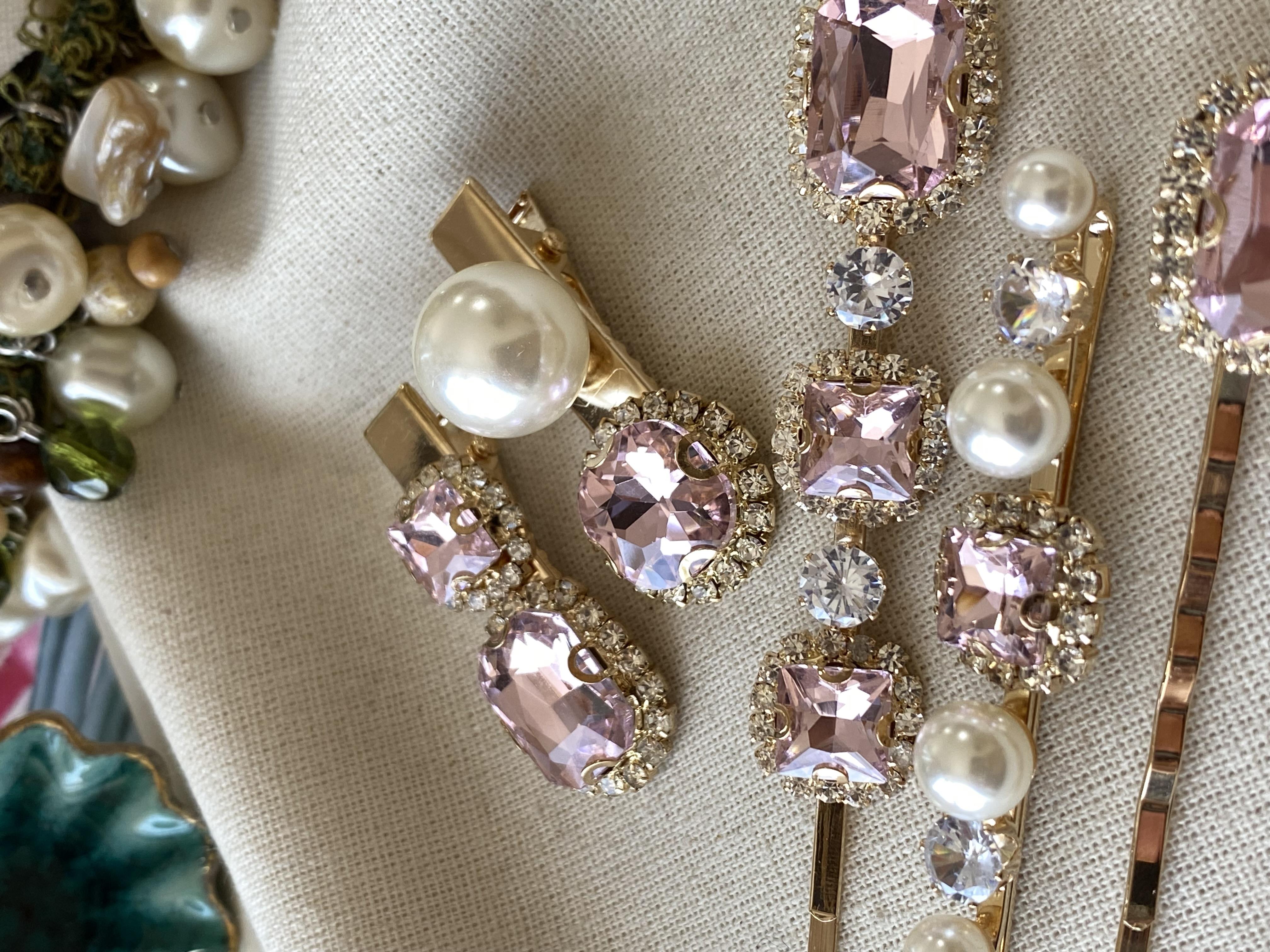Pembe Kristal Set Toka