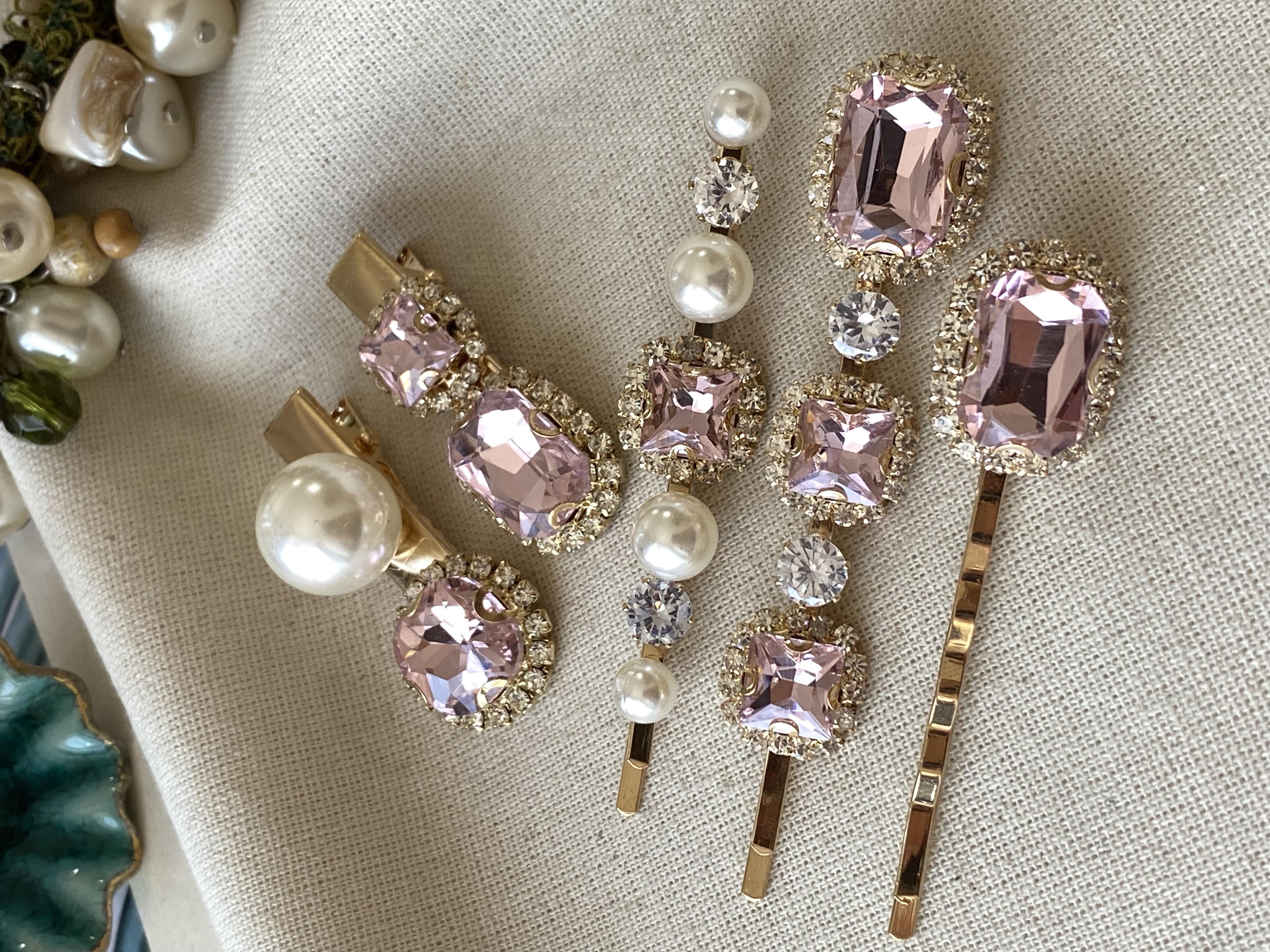Pembe Kristal Set Toka