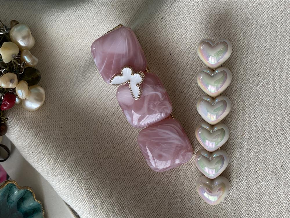 Pink Elegance İkili Toka Seti