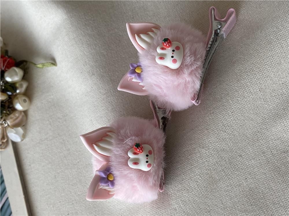 Pink Monster Peluş Toka