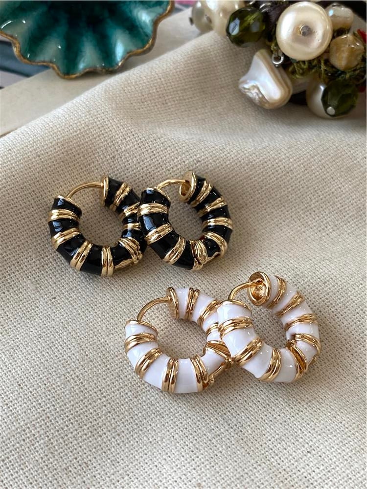 Renkli Worm Küpe