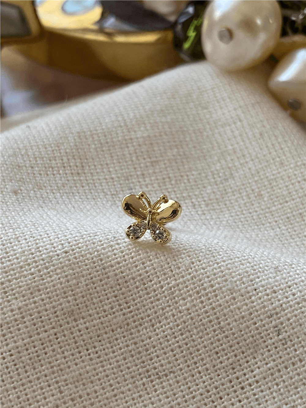 Sevimli Kelebek Piercing