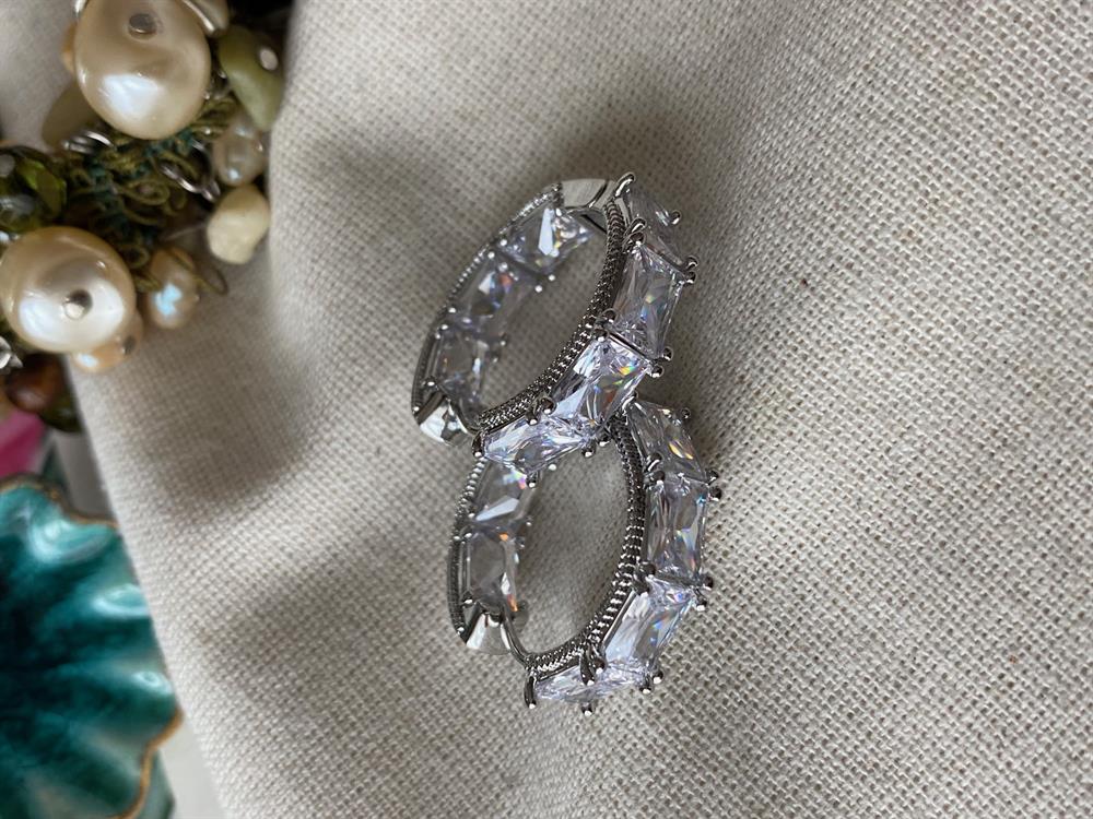 Silver Diana Küpe