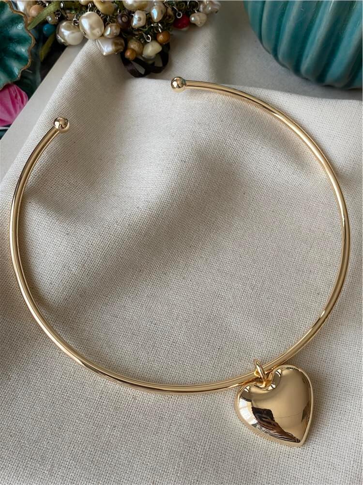 Silver Kalp Choker Kolye