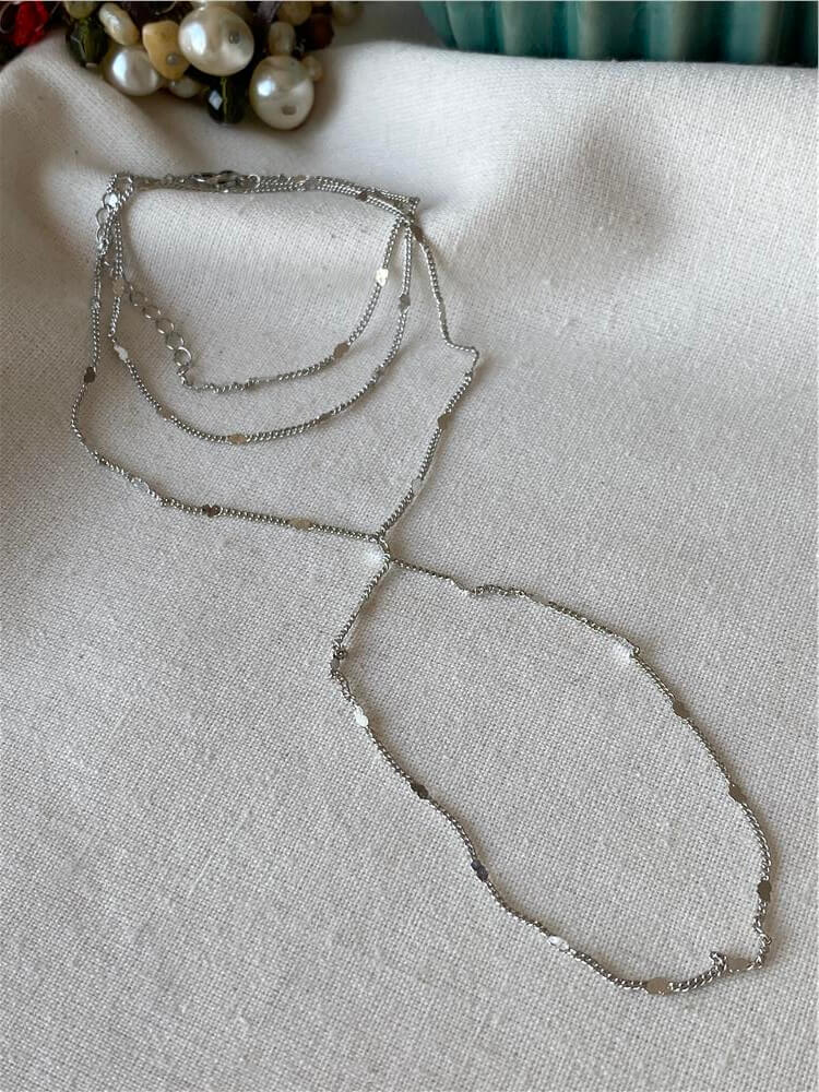 Silver Kalp Ezme Desenli Şahmeran