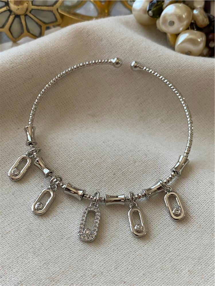 Silver Messik Model Bileklik
