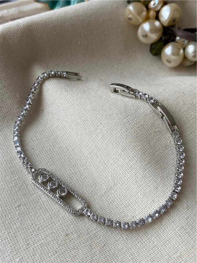 Silver Messik Model Suyolu Bileklik