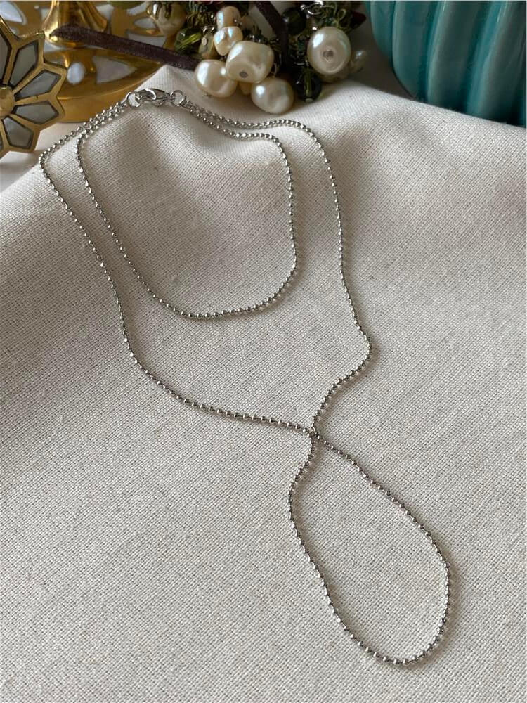 Silver Mini Dorika Zincirli Şahmeran