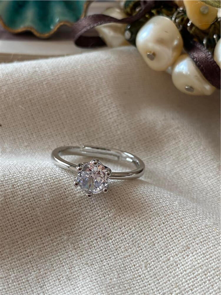 Silver Tektaş Yüzük