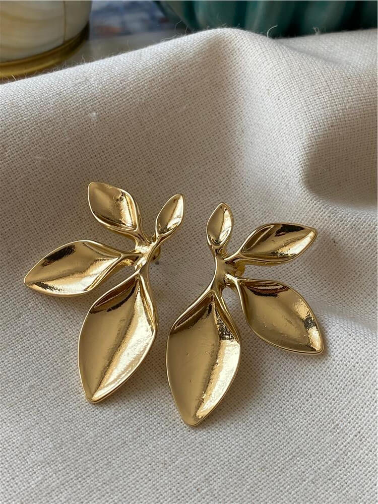 Vintage Leaf Küpe