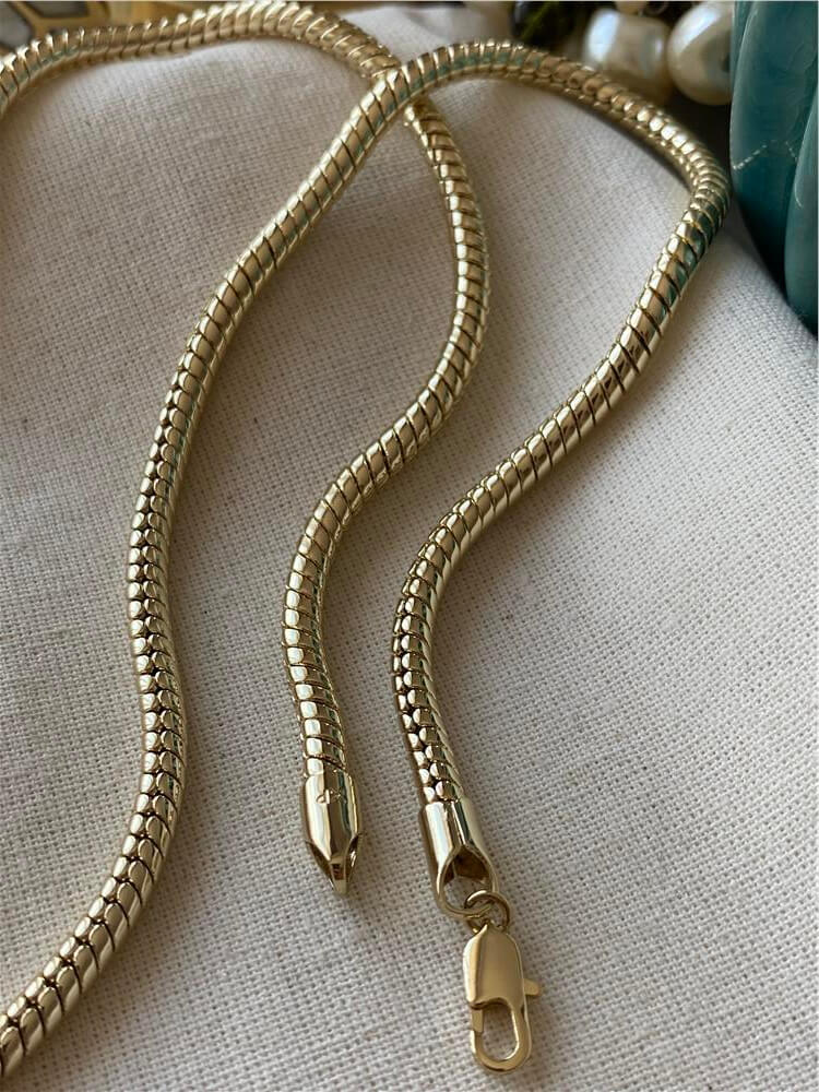 VIP 14K 55 cm Kalın Kordon Zincir Kolye