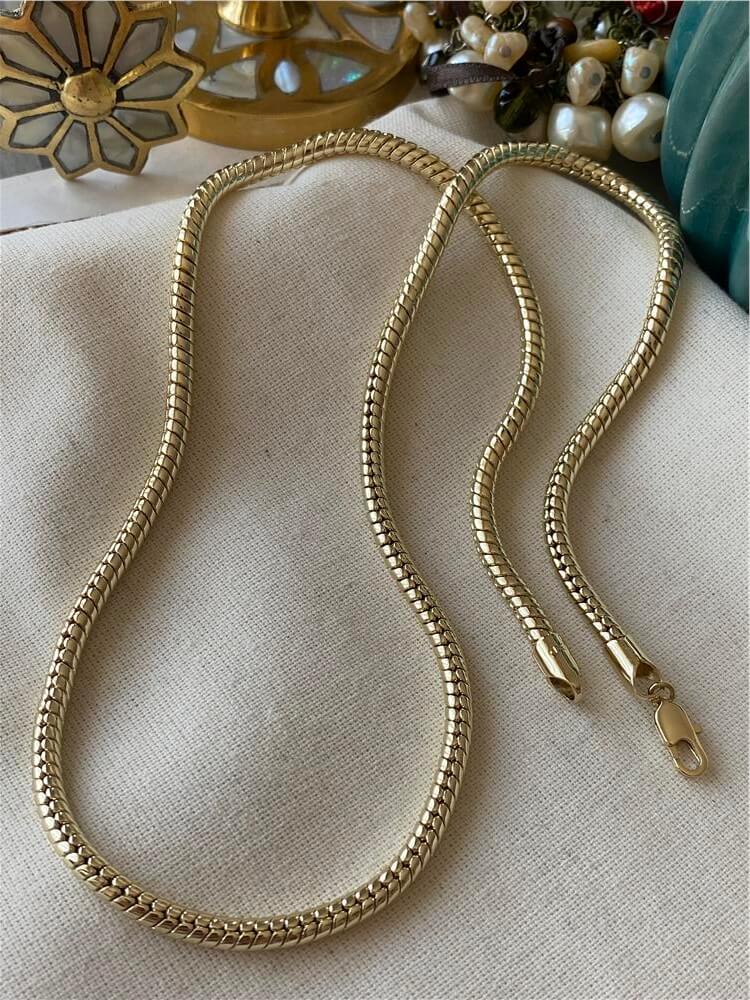 VIP 14K 55 cm Kalın Kordon Zincir Kolye