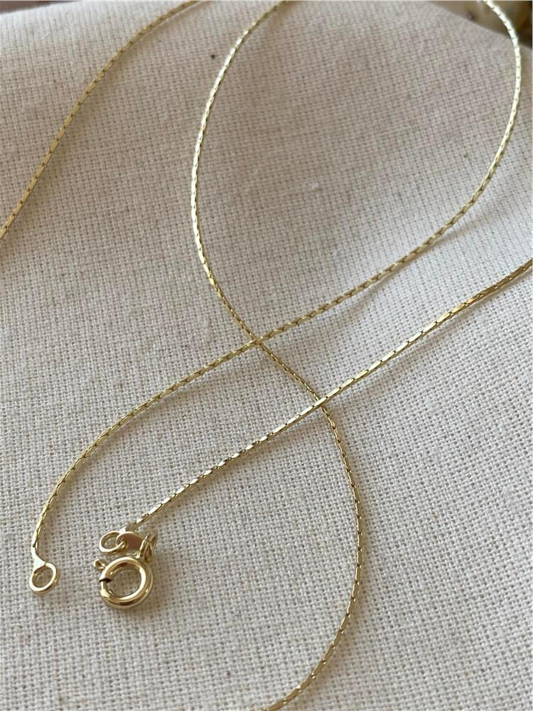VIP 14K 60 cm Minimal Zincir Kolye