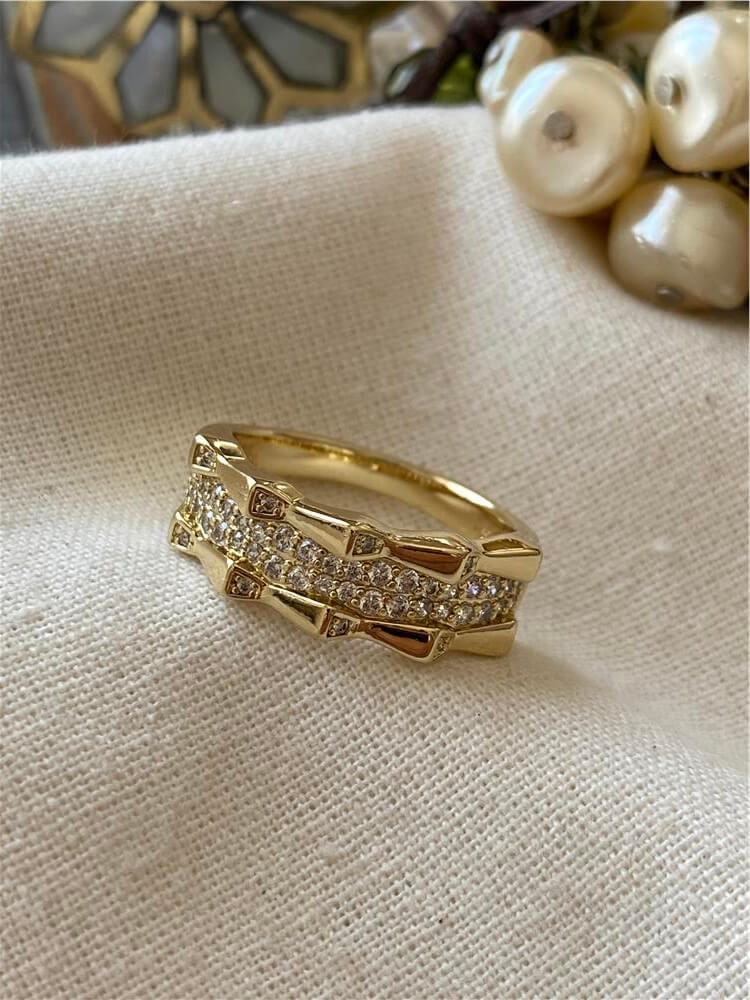 VIP 14K Amber Yüzük