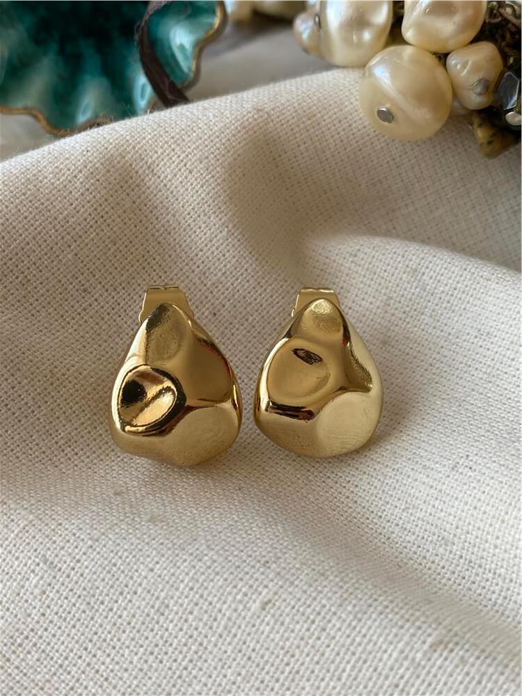 VIP 14K Baskı Tasarım Küpe