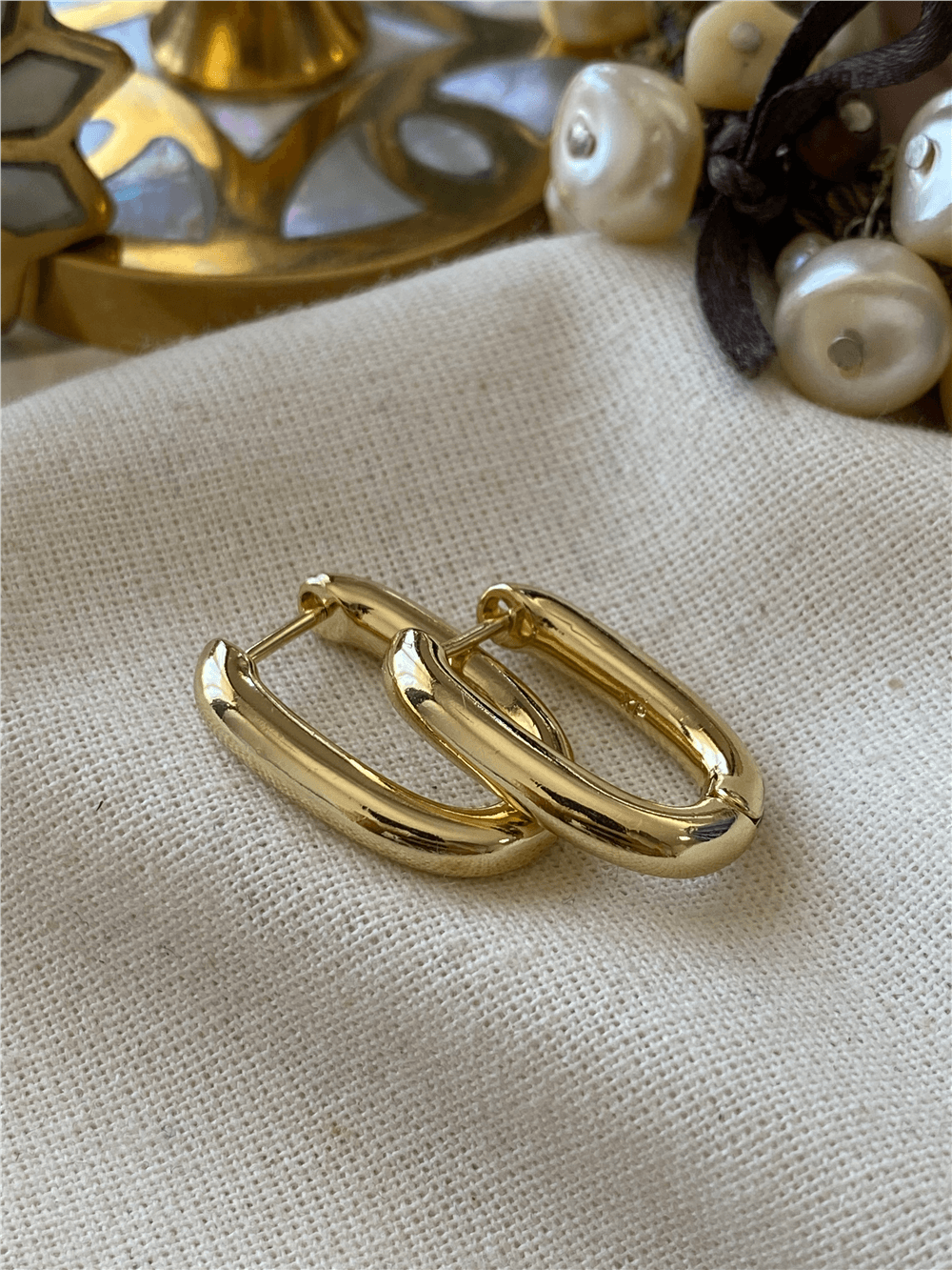 VIP 14K Bombe U Model Küpe