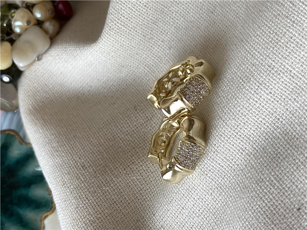 VIP 14K Bone Küpe