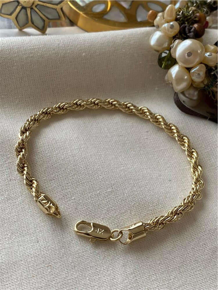 VIP 14K Burgu Bileklik