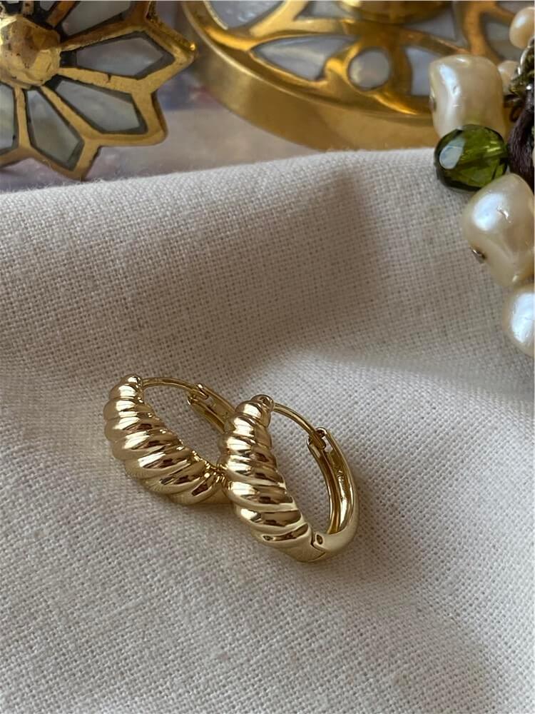 VIP 14K Burma Halka Küpe