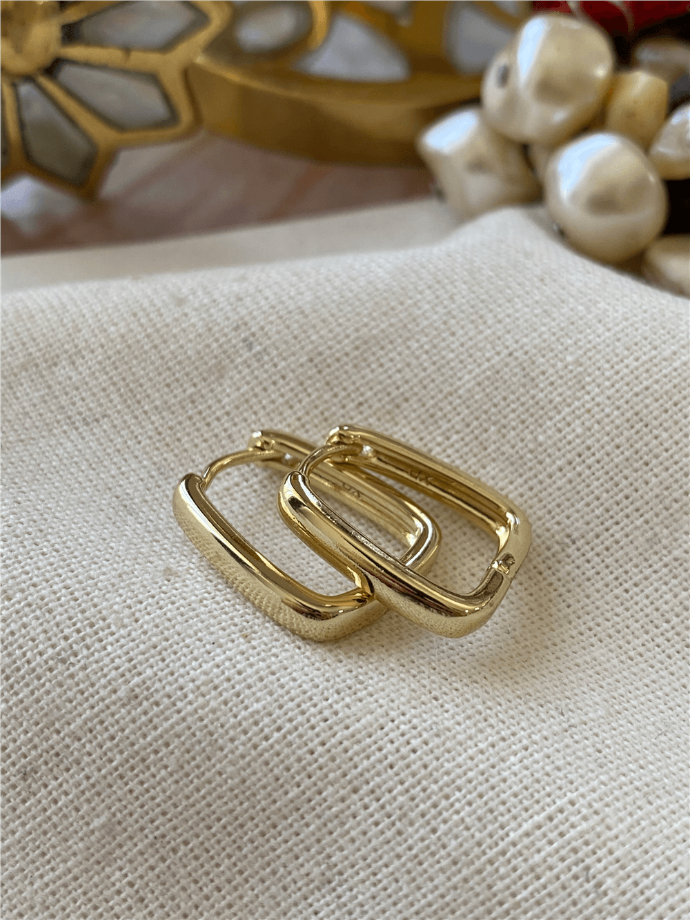 VIP 14K Çan Küpe