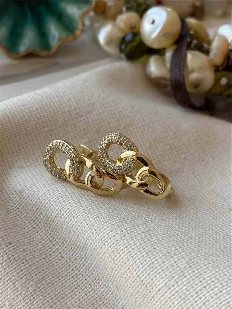 VIP 14K Chain Küpe