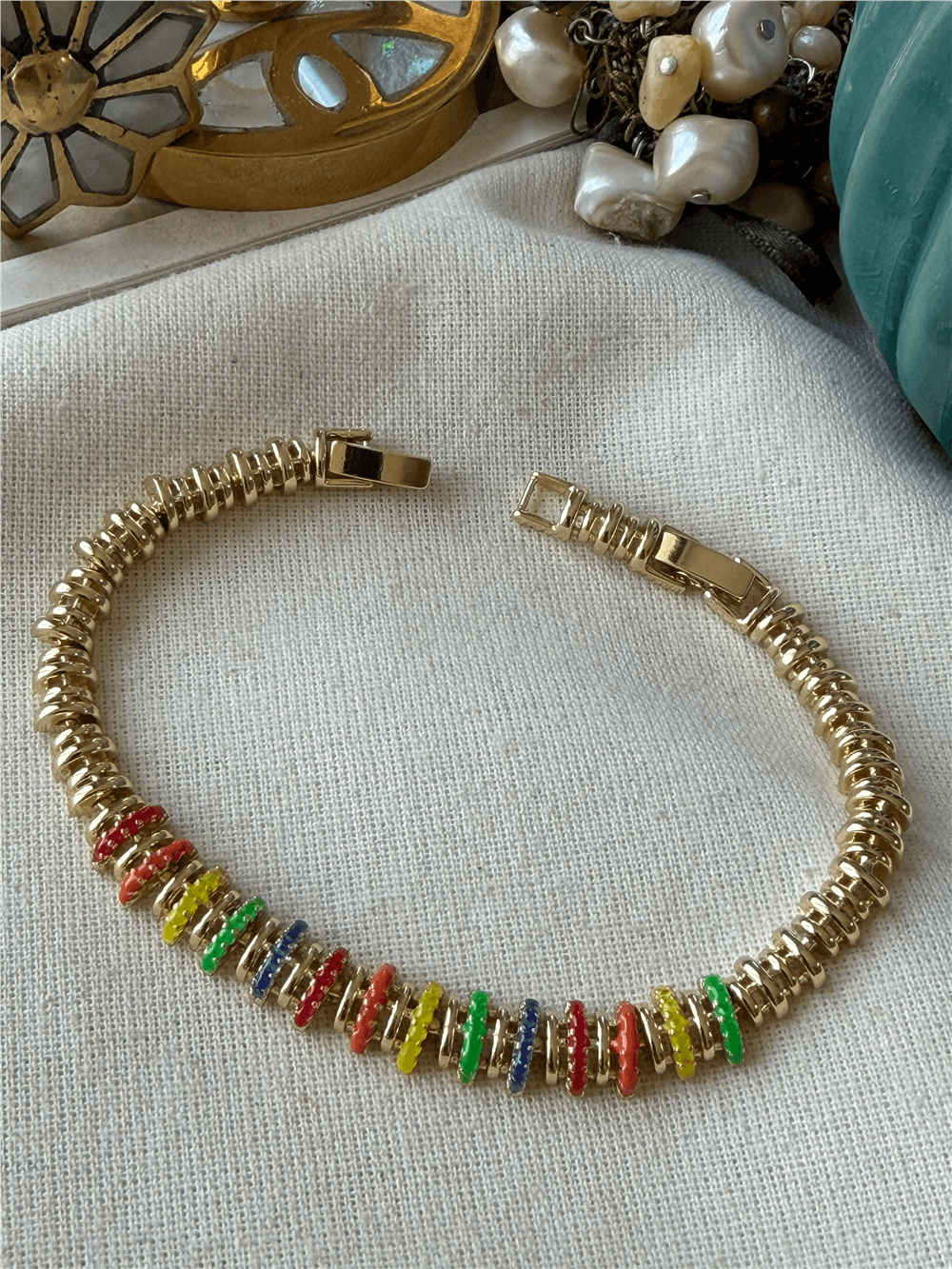 VIP 14K Colorful Bileklik