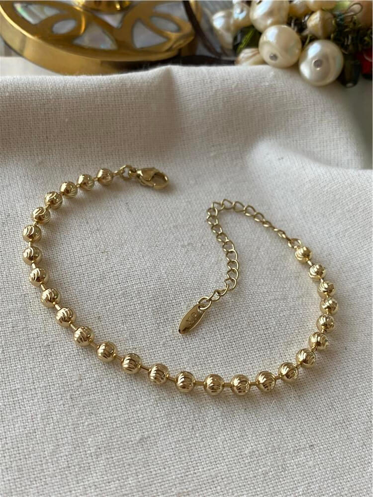 VIP 14K Desenli Dorika Bileklik