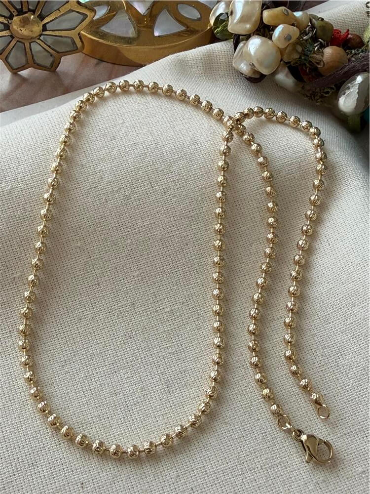 VIP 14K Desenli Dorika Kolye